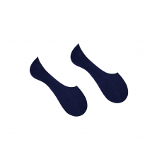 Navy no-show socks